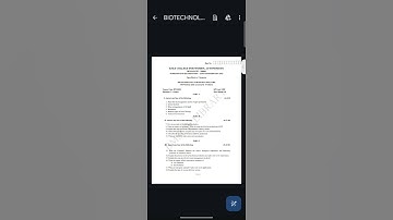 BMSCW AUTONOMOUS 1ST SEM OPEN ELECTIVE BIOTECHNOLOGY FOR HUMAN WELFARE QUESTION PAPER 2024