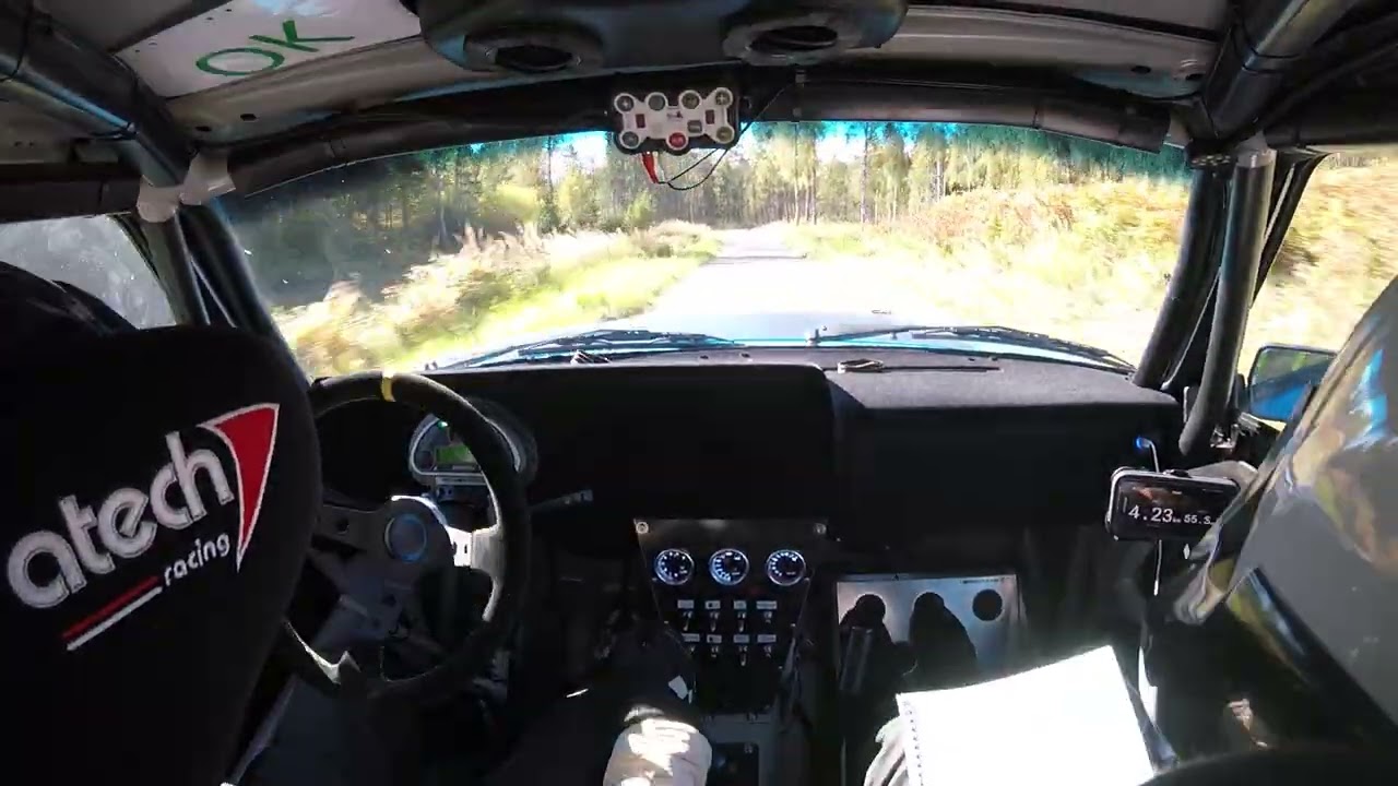 Dalslandstjuren 2022 SS3 Förare: Jonas Helgesson CO-Driver: Daniel Lindau