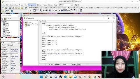 Tugas4 aplikasi kalkulator sederhana delphi