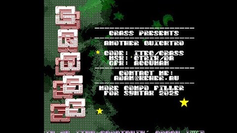 Crass - Kapoc - November 2025 - Amiga OCS Intro