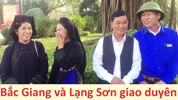 .Hát sli chợ 22/12 - Trai Bắc Giang và gái Lạng Sơn giao duyên rất hay