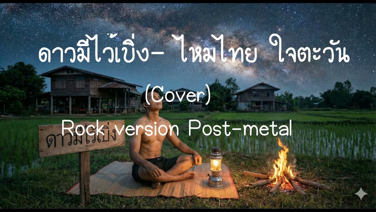 ดาวมีไว่เบิ่ง- ไหมไทย ใจตะวัน (Cover Rock version Post-metal