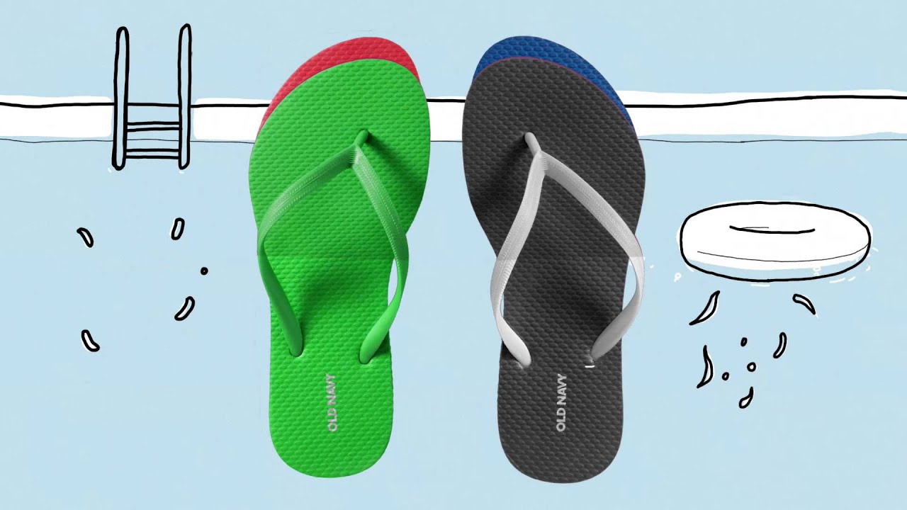 $1 old navy flip flops 219