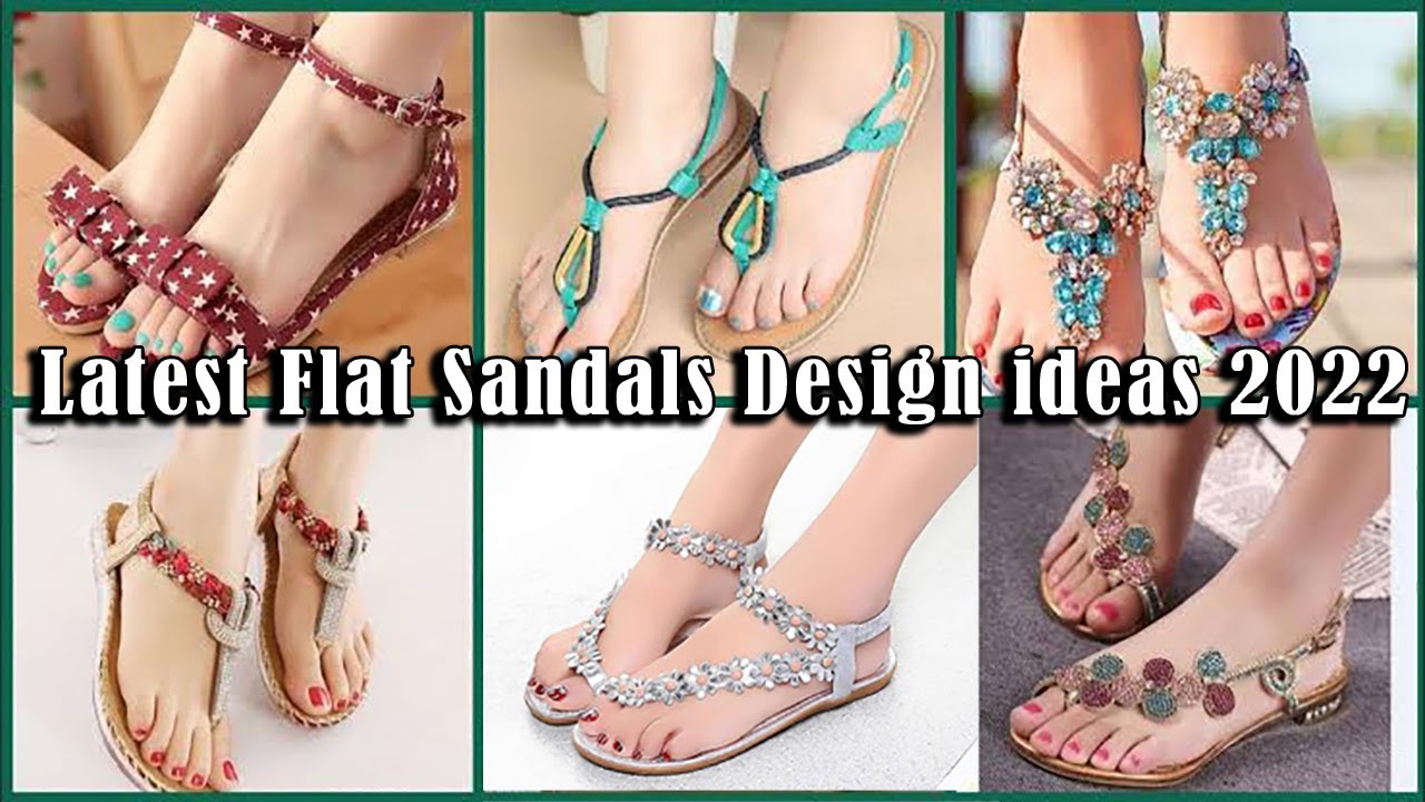 China Factory Stylish New Design Flat Sandals Fashion - China China Factory  and Ladies'flat Slippers price | Made-in-China.com