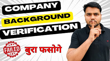 What Happens If You Fail In Background Verification | Background Verification Fail | BGV Fail | BGV