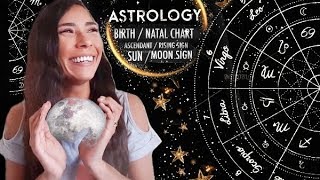 Get To Know Me | Fist Time Revealing My Astrology Birth Chart screenshot 5