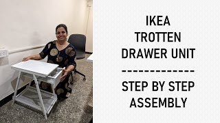 IKEA Trotten Drawer Unit | Step by Step Full Assembly