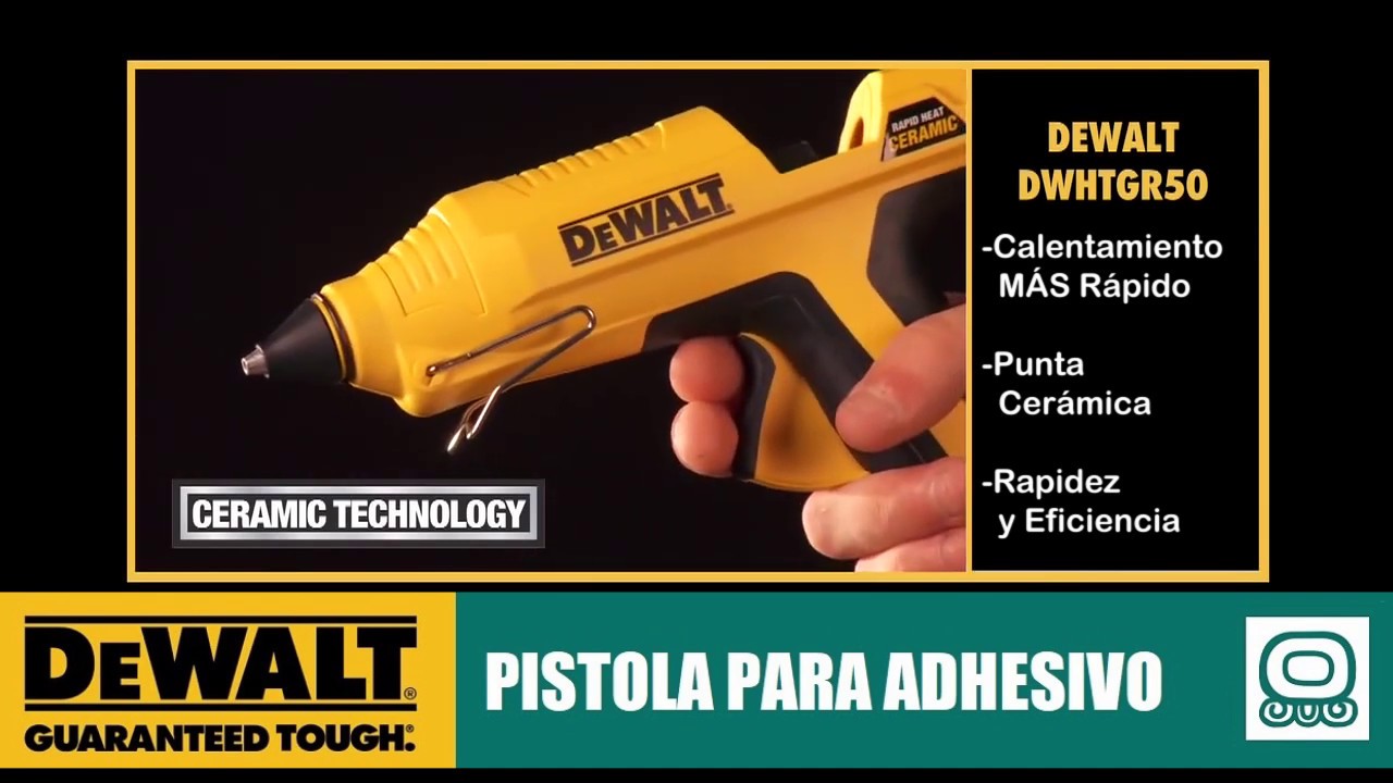 DeWalt Rapid Heat Ceramic Glue Gun DWHTGR50 Overview Review