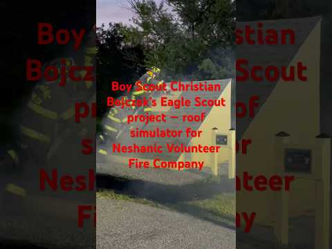 Boy Scout Christian Bojczak’s Eagle Scout project