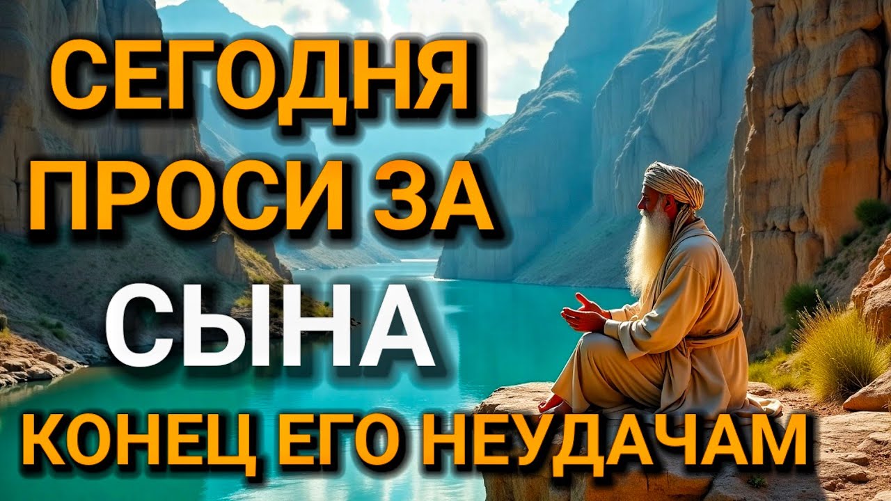 ПРОПУСТИТЬ СЕГОДНЯ ЭТУ МОЛИТВУ НЕЛЬЗЯ! МОЛИТВА ЗА СЫНА И ЗАЩИТА НАД НИМ. Она будет молитвенным щитом