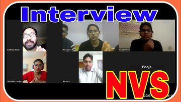 Interview of NVS Teacher l Navodaya Vidyalaya Samiti interview l jnvs pgt & nvs tgt l PD Classes