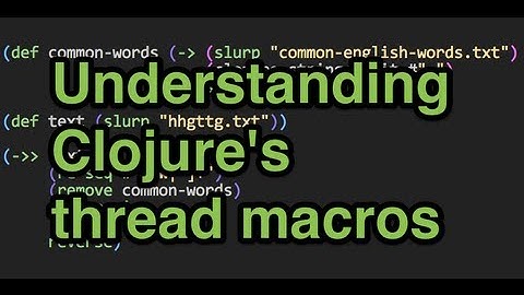 Understanding Clojure