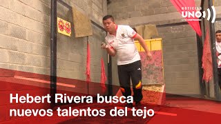 Hebert Rivera: múltiple campeón nacional de tejo y reflejo de nuevas figuras | Noticias UNO