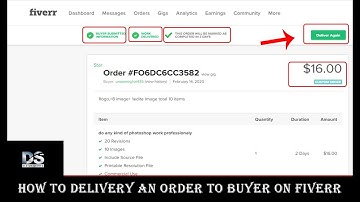 How to Delivery your Project on Fiverr | Fiverr Tricks | Freelancing | Design Scenes