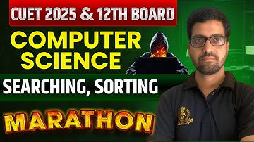 CUET UG 2025 | CUET Computer Science Marathon Class | Computer Stack, queue class -4 | By Naveen Sir