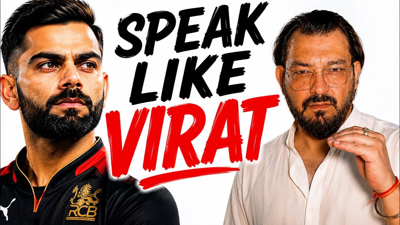 Virat Kohli Didn’t Always Sound Like This