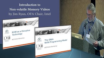 Introduction to Non-Volatile Memory Talks at the OpenFabrics Workshop