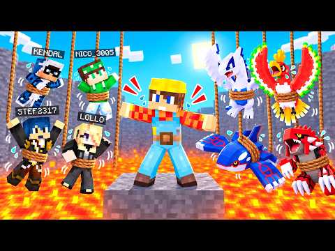 QUALE YOUTUBER o POKEMON SPECIALE SALVI SU MINECRAFT - ITA