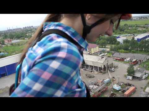 Ropejumping Труба Полтинник 50м 09/06/13 Вавилова Женя