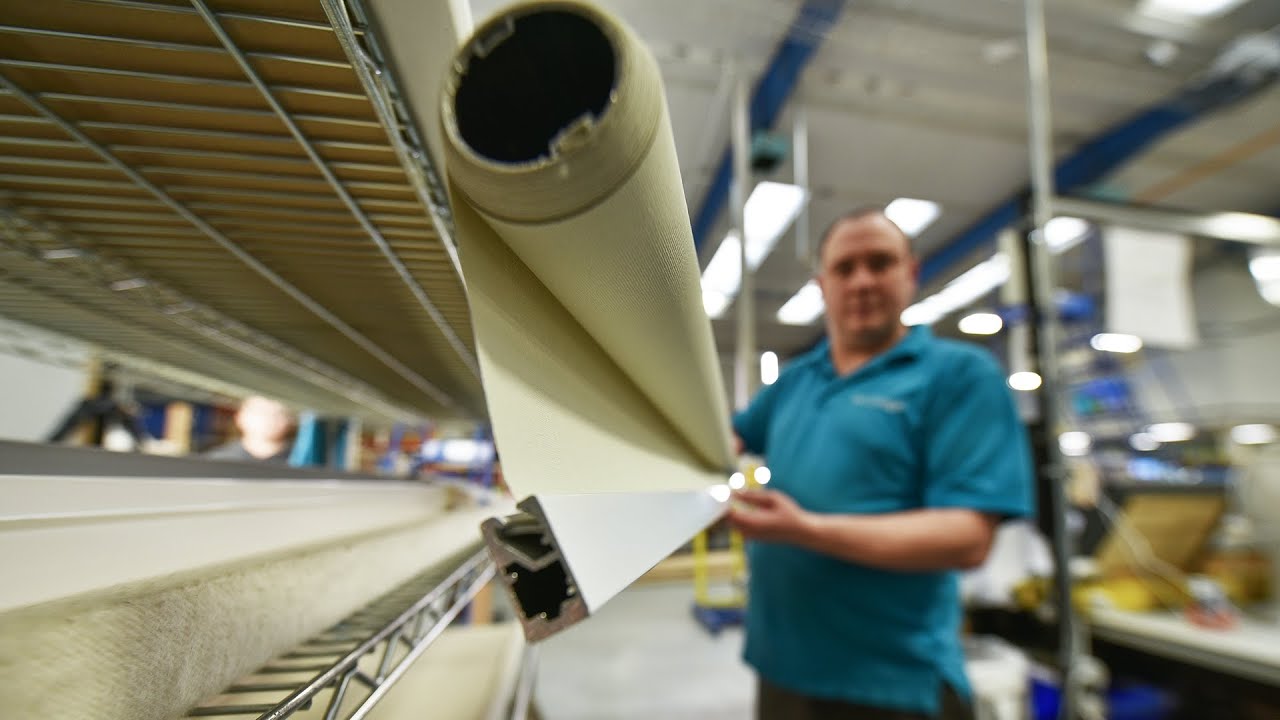 How to attach Capital Bottom Bar to a roller blind YouTube