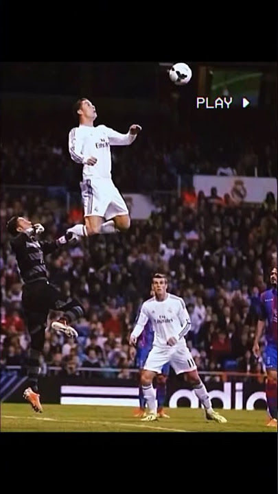 Ronaldo 😂 Highest jump in football #football #soccer #shorts