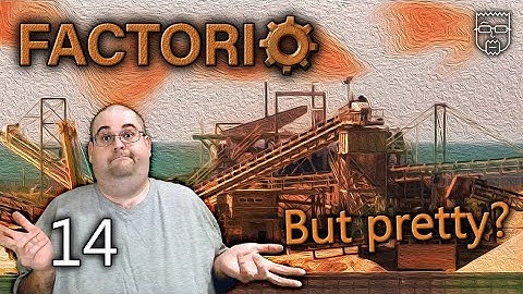 An Industrial Port | Aesthetic Factorio VOD #14 | Minor Mods Playthrough