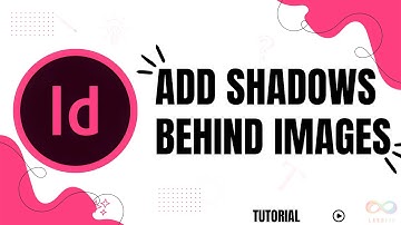 How can i add shadows behind images in InDesign