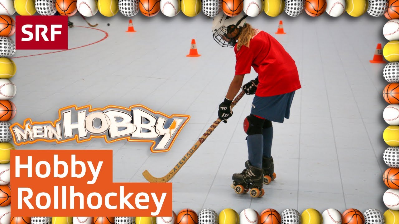 Rollhockey spielen lernen Mein Hobby SRF Kids