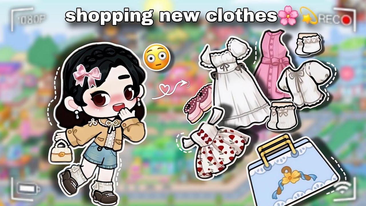 •~🛍shopping new clothes😱~•| role-playing💫|game world