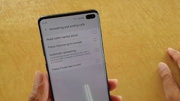 Samsung Galaxy S10 / S10+: How to Enable / Disable Read Caller Name Aloud