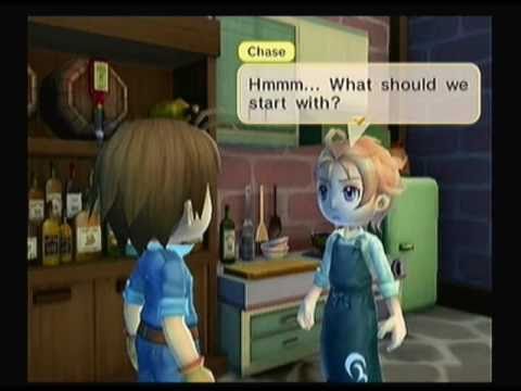 Harvest Moon Animal Parade Chase S Cooking School Youtube