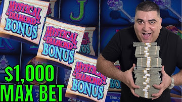 $500 & $1,000 Max Bet BONUSES Brought The GREATEST COMEBACK Ever
