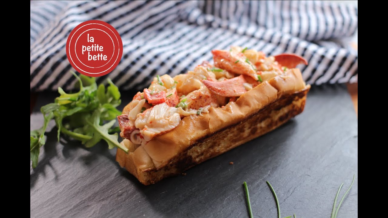 Lobster rolls (Guédilles au homard) - sandwich homard la petite bette