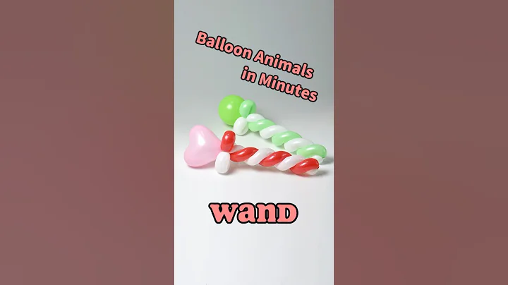 Balloon Animals in Minutes _ Wand #diy #balloncraft