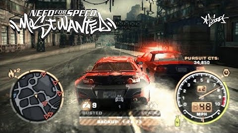 Police Chase in Mazda RX-8 || NEED FOR SPEED : MOST WANTED