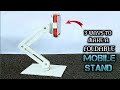 3 ways to make an adjustable and rotatable mobile stand using pvc pipe | DIY MOBILE STAND