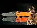 Американский пожарный тестирует нож Benchmade 915 Triage | Blade HQ на русском | Перевод Zёбры