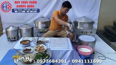 Nồi tráng bánh cuốn, bánh ướt, bánh phở, bánh đa