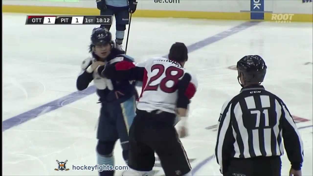 Hockey Fight: Jay Beagle vs Arron Asham [VIDEO]