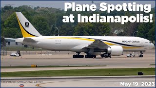 *EPIC* Plane Spotting @ Indianapolis International Airport! (Heavies, BizJets, & More!)