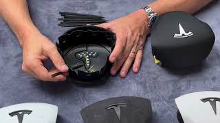 Model 3 & Y Steering Wheel Air Bag Top Cover Replacement   Variety*