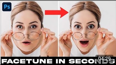Learn How To FaceTune in Seconds | Photoshop 2022 Tutorial