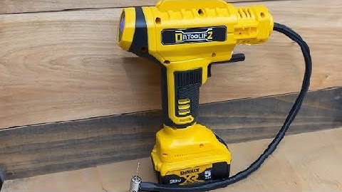 New Cordless Tire Inflator Air Compressor for Dewalt 20V Max Battery Review
