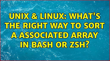 Unix & Linux: What