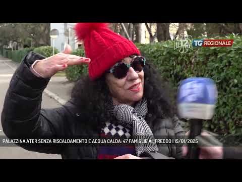 PALAZZINA ATER SENZA RISCALDAMENTO E ACQUA CALDA: 47 FAMIGLIE AL FREDDO | 15/01/2025