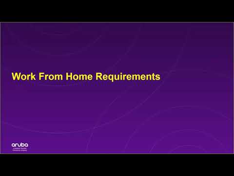 Instant On Work From Home Solutions