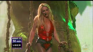 Britney Spears - Toxic (Live at Dick Clark's New Year's Rockin' Eve With Ryan Seacrest 2018)