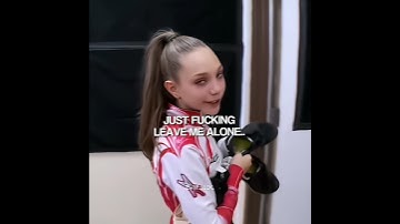 just f*ing leave me alone… | Maddie Ziegler edit #aldc #viral #fyp #shorts #maddieziegler #sad #edit