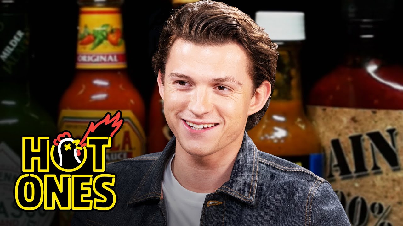 Tom Holland Calls for a Doctor While Eating Spicy Wings | Hot Ones | First We Feast