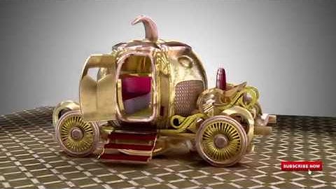 Substance painter - Pumpkin Carriage Texturing tutorial